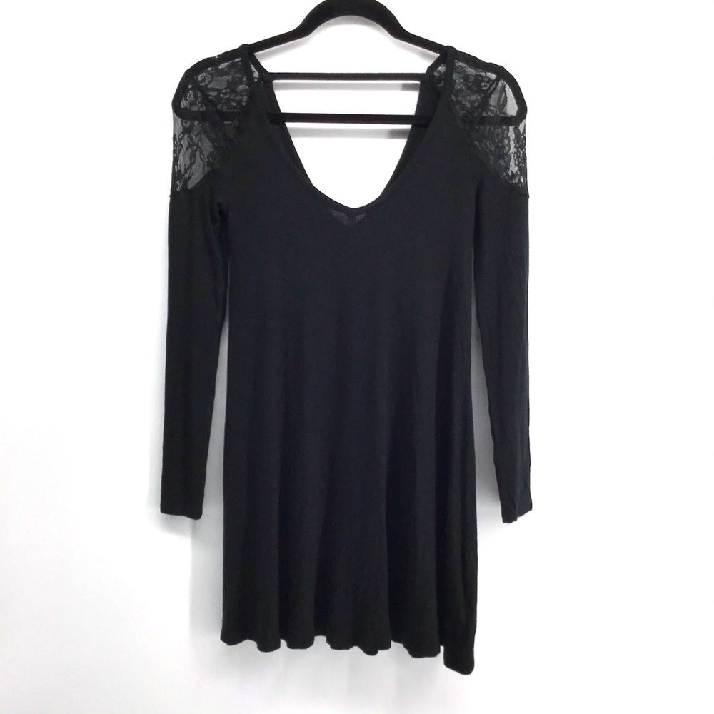 AMERICAN EAGLE NWT Ribbed Long Sleeve Dress - Picture 2 of 8